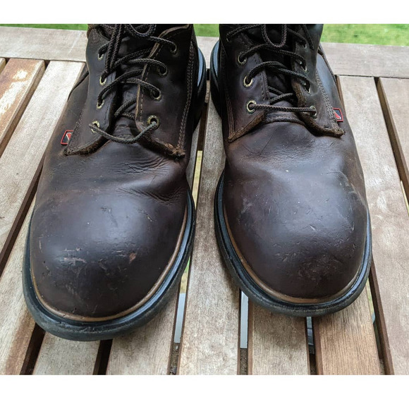 Red Wing Men's DynaForce® 6-inch Waterproof Safety Toe Boot 4215 Size 12D - Picture 5 of 12